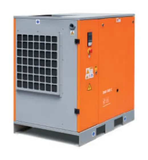 Tecnomed technical medical air plant screw compressor with control panel