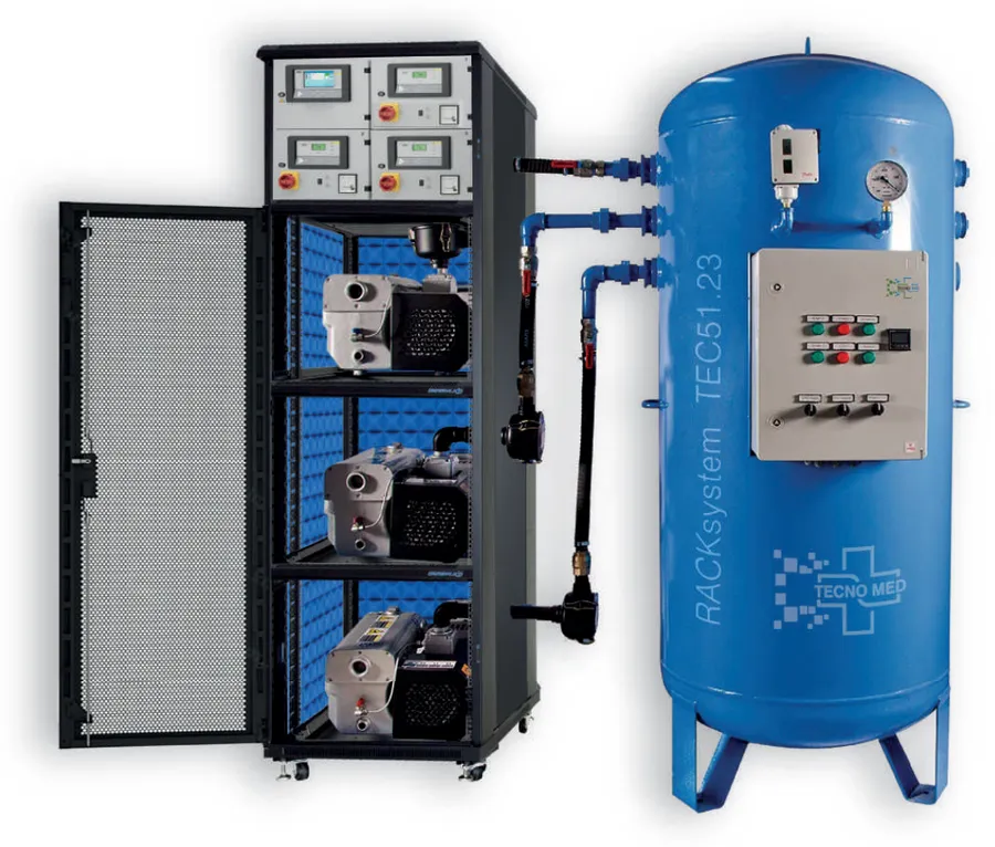 Rack System Medical Vacuum Plant – TEC51.23