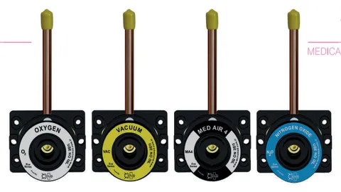 Eva Series Medical Gas Outlets – TEC61.xx.xx.EV