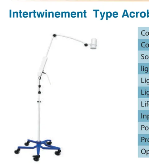 Tecnomed TEC81.04 Acrobat examination lamp with counterbalanced spring arm